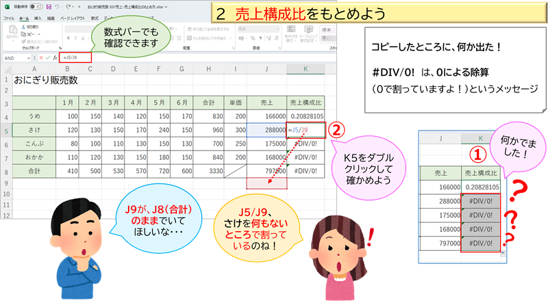 売上構成比をもとめよう③