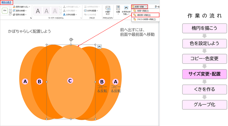 サイズ変更・配置３